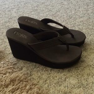 Flojos heel flip flop